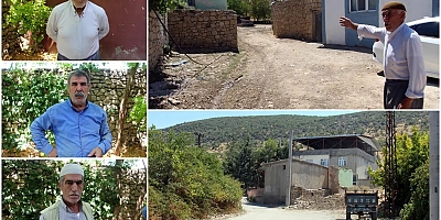 Hani'de Anıl Mahalle sakinleri: Kışı susuz ve doğalgazsız geçirmek istemiyoruz