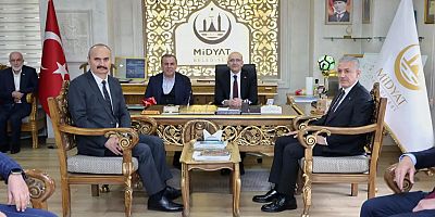 Hazine ve Maliye Bakanı Şimşek’ten Midyat’a ziyaret