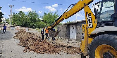Hazro’da Doğalgaz Altyapı Çalışmaları Başladı