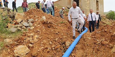Hazro içme suyu temin ve dağıtım sistemi yenileniyor
