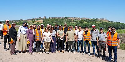 Hevsel Bahçeleri'nde Kapsamlı Temizlik Çalışması