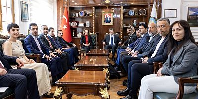 Hewlêr ve Duhok Valilerinden Diyarbakır Büyükşehir Belediyesi’ne ziyaret