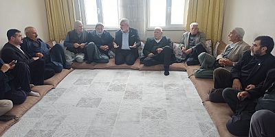 HÜDA PAR Belediye Başkan Adayı Vedat Turgut Çınar Köylerine Ziyaret 