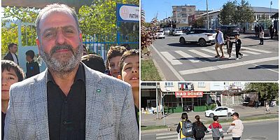 HÜDA PAR Çermik İlçe Başkanı Yiğit: Binlerce öğrencinin güvenliği için üst geçit şart
