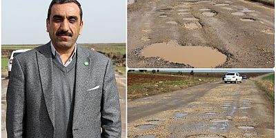 HÜDA PAR Çınar İlçe Başkanından çağrı: Kırsaldaki grup yollarına gerekli bakım ve onarım yapılmalı