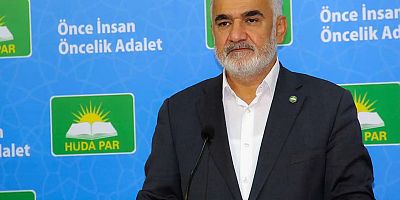 HÜDA PAR'dan 'Küresel Gazze Grevi'ne destek