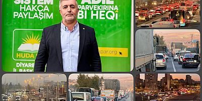 HÜDA PAR Diyarbakır İl Başkanı Gülsever: Trafik çilesi büyüyor, raylı sistem için artık adım atılmalı