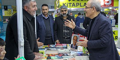 HÜDA PAR Diyarbakır İl Başkanlığından Diyarbakır’da düzenlenen Kitap Fuarı’na ziyaret