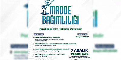 HÜDA PAR Gençlik Kolları Diyarbakır'da Madde Bağımlılığı paneli düzenliyor