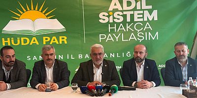 HÜDA PAR Genel Başkanı Yapıcıoğlu: Bölgemizde güç birlikleri oluşturmalıyız