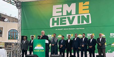 HÜDA PAR Genel Başkanı Zekeriya Yapıcıoğlu: “Kürt meselesini suhuletle, siyasetle ve hikmet ile çözümün adresi HÜDA PAR’dır”
