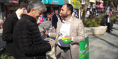 HÜDA PAR Kocaeli İl Başkanlığı seçim ve tanıtım standı açtı