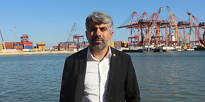 HÜDA PAR Mersin Milletvekili Dinç: Sumud Filosu Gazze'ye umudu taşıyor