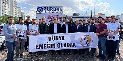 HÜDA PAR Milletvekili Dinç, Diyarbakır Şehir Hastanesi işçilerinin sorunlarını dinledi