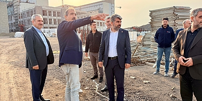  HÜDA PAR Milletvekili Dinç: “Şehir Hastanesi bir an önce bitirilmeli!”