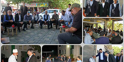 HÜDA PAR Milletvekili Faruk Dinç Diyarbakır'ın Dicle ilçesinde halkla buluştu