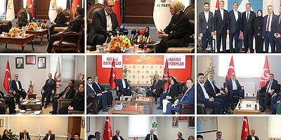 HÜDA PAR siyasi partilerle bayramlaştı