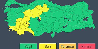 İçişleri Bakanlığı uyardı: 17 Eylül’de 11 ilde kuvvetli yağış bekleniyor