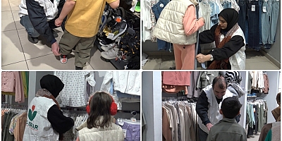 IHO EBRAR bayram öncesi yetimleri giyindirdi