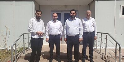 İl Müftüsü Celal Büyük, Bağlar’daki Yapımı Devam Eden Hizmet Binalarını İnceledi