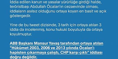 İletişim Başkanlığından Mansur Yavaş'ın iddialarına yalanlama