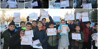 İmam Hatipli öğrenciler: Aldığımız takdir belgesinin asıl sahibi Gazzeli kardeşlerimizdir