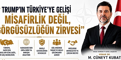 İrade Hareketi Genel Başkanı Kubat: 