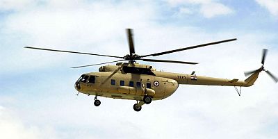 Irak'ta helikopter kazası