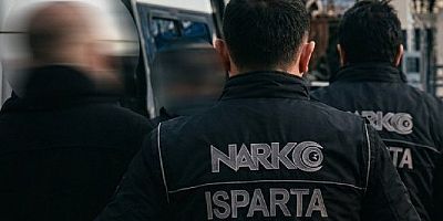Isparta'da uyuşturucu operasyonu: 2 tutuklama