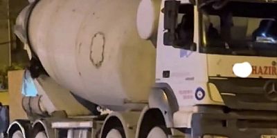 İstanbul’da beton mikserinin içine düşen sürücü hayatını kaybetti