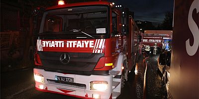 İstanbul'da tek katlı iş yerinde çıkan yangın söndürüldü