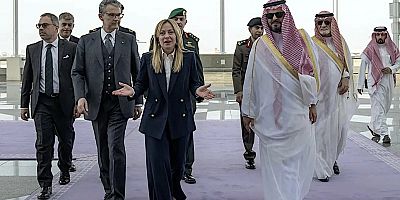 İtalya Başbakanı Meloni Körfez turuna Suudi Arabistan'dan başladı