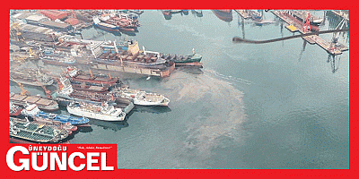 İzmit Körfezi'ni kirleten gemiye 3,7 milyon lira ceza