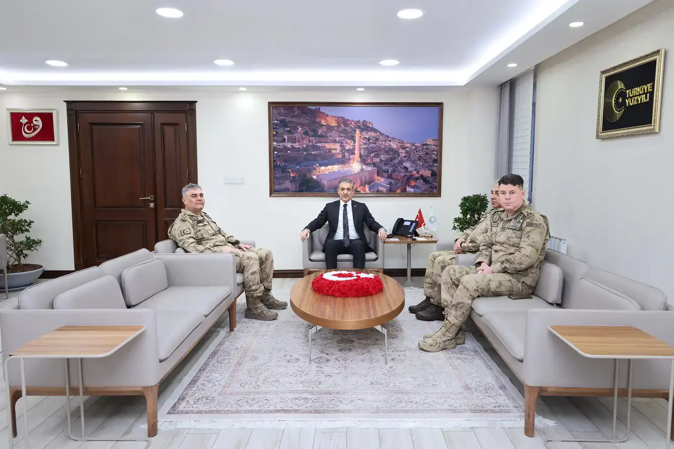 Jandarma Genel Komutan Yardımcısı Orgeneral Çardakcı Mardin'i ziyaret etti