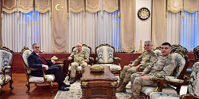Jandarma Genel Komutanı Orgeneral Çetin’den Vali Su’ya Ziyaret