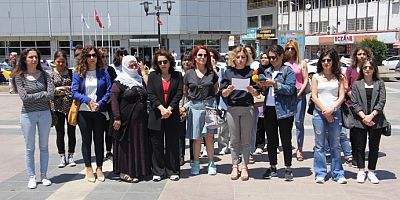 Kadın cinayetleri Diyarbakır’da protesto edildi