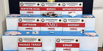 Kahramanmaraş'ta uyuşturucu operasyonlarında 3 tutuklama
