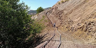 Kaledibi’nin su hasreti sona eriyor