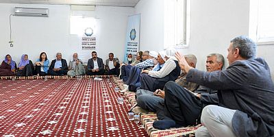 Karacadağ’da Yurttaşlarla Buluşan Eşbaşkanlar Sorunları Yerinde Dinledi