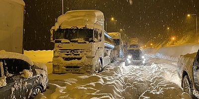 Kars'ta yoğun kar yağışı etkili oluyor