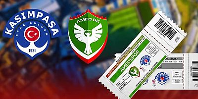 Kasımpaşa-Amedspor Maçının Biletleri Satışta