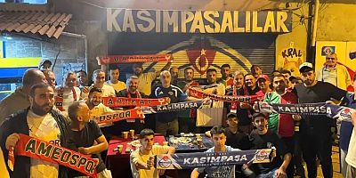 Kasımpaşa ve Amedspor Taraftarlarından Birlik ve Beraberlik Mesajı