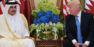 Katar Emiri Al Sani ABD Başkanı Trump ile görüştü