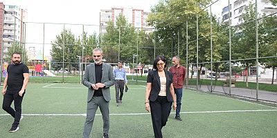 Kayapınar Belediyesi 17 spor sahasını yenileyecek