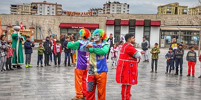 Kayapınar Belediyesi’nden, Depremzede Çocuklara Moral Etkinliği