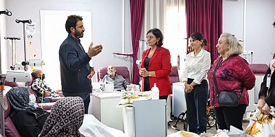 Kayapınar Belediyesinden Onkoloji Hastalarına Moral Ziyareti