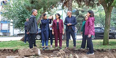 Kayapınar’da 3 parkta yenileme çalışması başlatıldı
