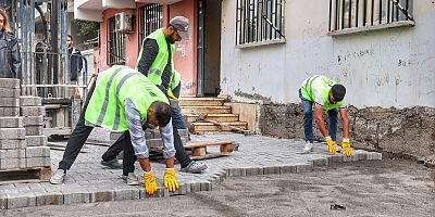 Kayapınar’da Kuça bölgesine 17 bin metrekarelik parke taşı döşenecek