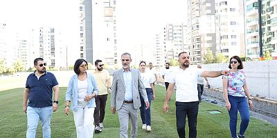 Kayapınar’da spor tesisi ve sosyal tesis çalışmalarında sona gelindi