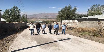 Kaymakam Savar, ilçedeki yol çalışmalarını denetledi